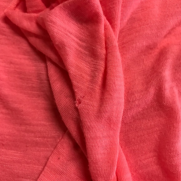 Old Navy Neon Pink Side Tie Lightweight Top XXL - Picture 8 of 8